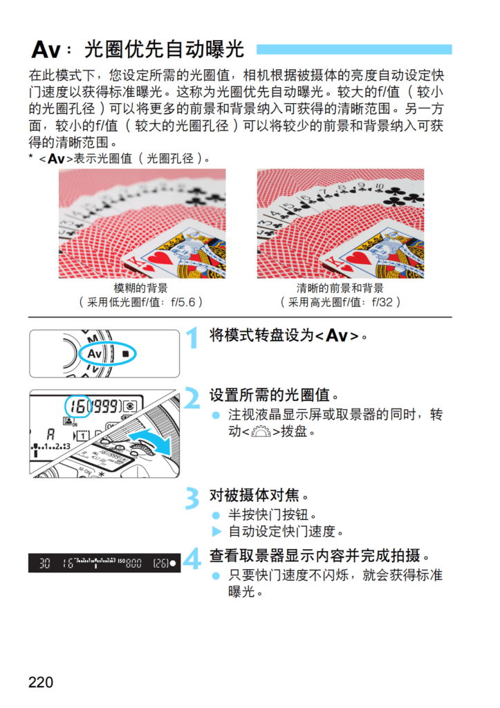 图片[6]-佳能单反相机 EOS 7D Ⅱ 档位与测光模式详解【符说明书下载】-芝士无限