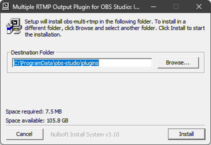 图片[2]-OBS Studio 多路直播推流插件（obs-multi-rtmp）下载安装-芝士无限
