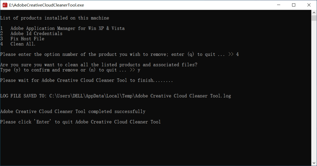 图片[5]-使用 Adobe Creative Cloud Cleaner Tool 卸载 Adobe 全家桶程序-芝士无限