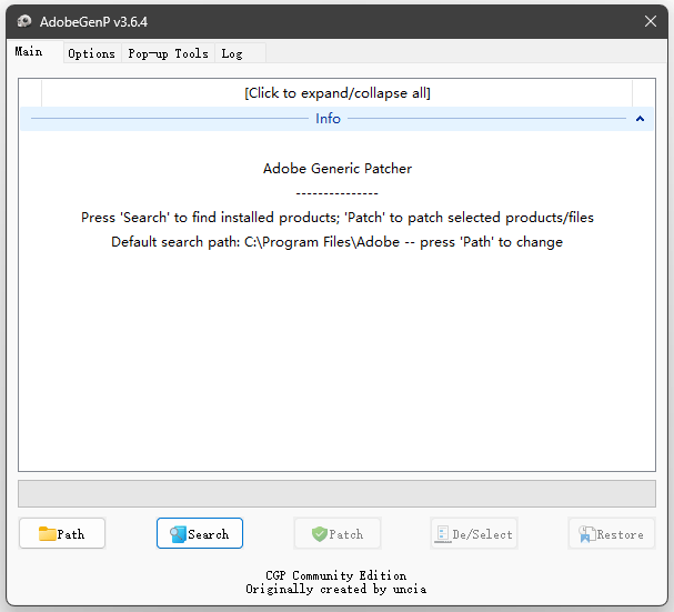 图片[2]-Adobe GenP 3.6.4 CGP 官方全家桶补丁工具下载及使用方法【2025年04月】-芝士无限