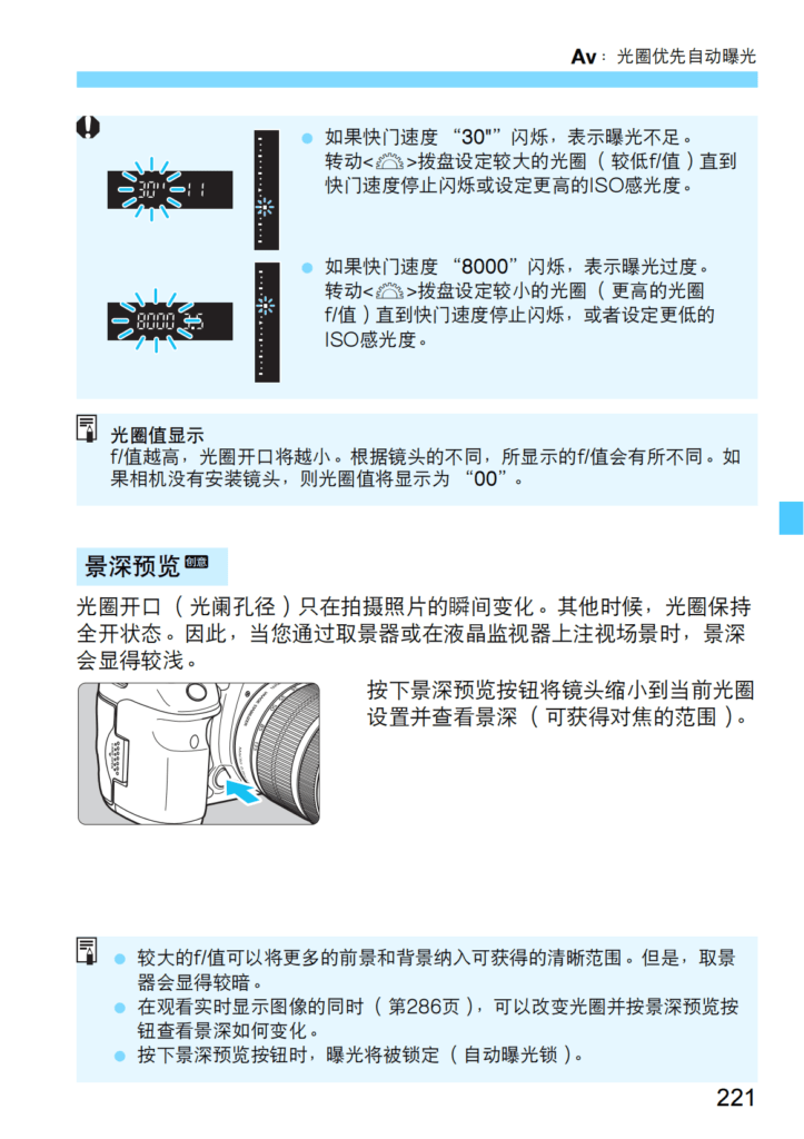 图片[7]-佳能单反相机 EOS 7D Ⅱ 档位与测光模式详解【符说明书下载】-芝士无限