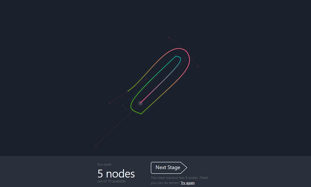 图片[3]-钢笔工具闯关游戏练习网站节点技巧分享-芝士无限