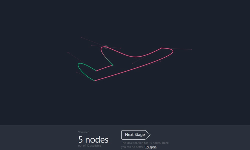 图片[2]-钢笔工具闯关游戏练习网站节点技巧分享-芝士无限