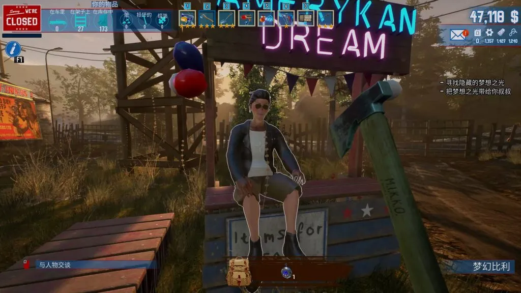 图片[5]-Steam 游戏《BarnFinders: Amerykan Dream（废品大亨：阿美利卡之梦）》如何进入 DLC 游戏内容-芝士无限