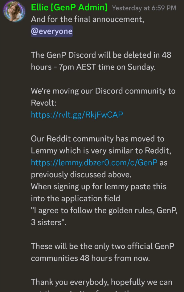 图片[2]-o7!! 由于 GenP 社区违反 Reddit 版权政策已遭到封禁-芝士无限