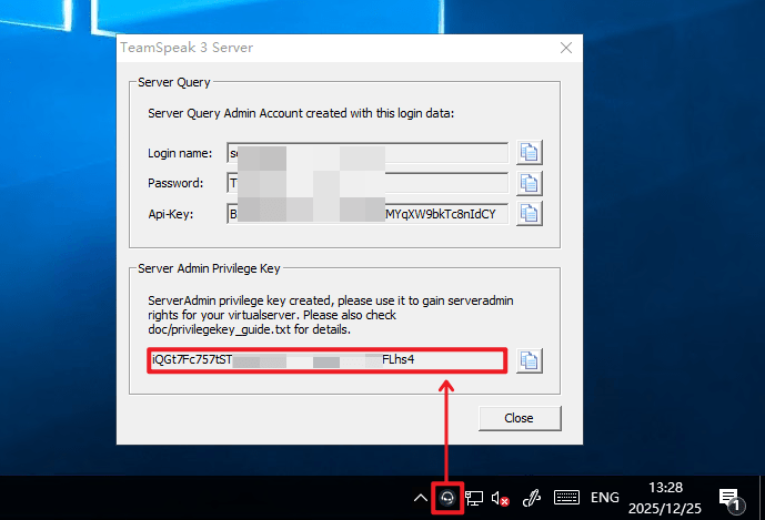图片[6]-TeamSpeak3 团队语音交流服务器搭建教程 Windows Server-芝士无限